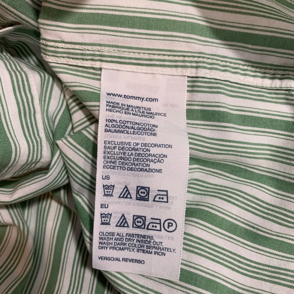 Tommy Hilfiger Button Down Long Sleeve Shirt - Picture 4 of 4